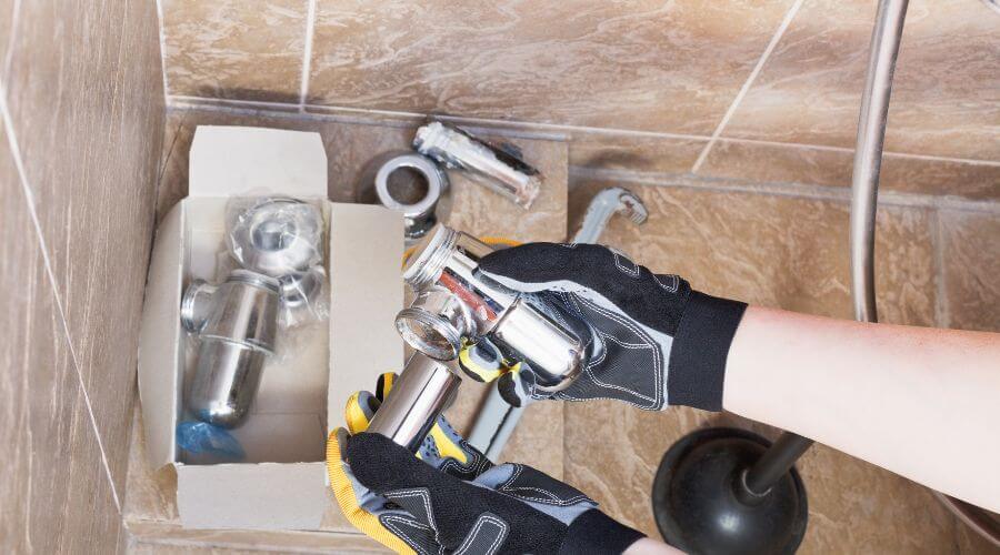 Professional gutter cleaning in Immaculata, PA